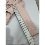 Old Navy Womans Medium Pink Denim Asymmetrical Zip Moto Jacket Photo 6