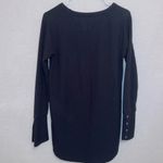 Chaser Black Long Sleeve Thermal Pullover Sweater Top size medium Photo 4