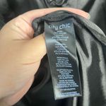 City Chic Jewel Dream Dress Black off Shoulder Gold Tulle size 22 Photo 7