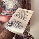 Anthropologie HD IN PARIS Chinoiserie Peasant Blouse BOHO FLORAL SHEER Size 2 Photo 8