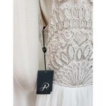 Adrianna Papell ADRIANNA PAPEL Beaded Bodice Mesh WEEDING Gown Photo 12