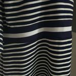 Draper James  striped persley ponte dress navy/white 1X Photo 5