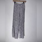 J. McLaughlin  Wide Leg Pants Bondi Beach Tie‎ Front White Navy Stripe Small Photo 1