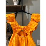 For Love & Lemons Clementine Mini Dress Orange Womens Size Medium Photo 11