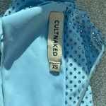 Cult Naked V Backless Crop Blue Size XS Photo 3