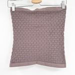 Free People Intimately FP Seamless Diamond Crochet Knit Tube Top Mesh Size M L Photo 4