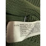 ZARA  Green Crochet Knit Sleeveless Lace Up Tie Camisole Cami Crop Top Size M Photo 4