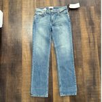 Current/Elliott NWT The Poker Straight Leg Jeans Size 27 Medium Wash Photo 1