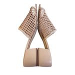 Raye REVOLVE RAY CROCHET WOVEN BEIGE‎ NUDE MULES SANDALS SZ. 8 Photo 7
