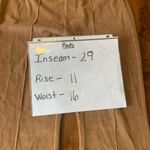 Aerie Corduroy Pants Large Tan Flair Leg Stretch casual Comfort Elastic waist Photo 5