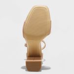 A New Day Tan Shelly Heels Women's Size 11 Photo 3