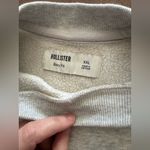 Hollister  Classic Boxy Gray Crewneck Sweatshirt Photo 2