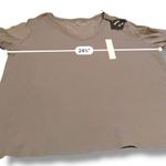 Ava & Viv Ava &‎ Viv Short Sleeve V Neck Tee Shirt in Mouse Gray Sz 1X Plus Basic Photo 4
