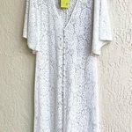 Something Navy lace maxi dress / cover up size medium Photo 0
