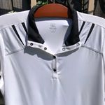Polo TAIL White/Black Short Sleeve Golf  Size L Photo 1