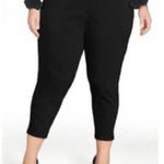 The Pioneer Woman Black Faux Suede Cropped Pants Size 2X Photo 0