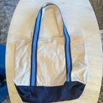 Disney Walt World Vintage Style Collectible Canvas Tote Bag 1971 Blue Handles Photo 2