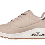 Skechers Street Uno Women’s Sneakers, Color-Nude Natural Photo 4
