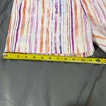 Isaac Mizrahi Orange and Purple Bermudas Photo 3
