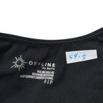 Offline by Aerie Black Least Support Recharge Crop Top Women's Size Small | 54 Photo 3