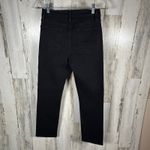 Frame Le High Straight Jeans – Film Noir Black – Size 28 – High Rise – MSRP $238 Photo 1