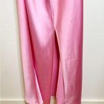 ZARA Blogger Fave Pink Satin Style Tank Open Back Cut Out Midi Dress Medium Photo 11