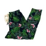 Free People  x Sandrine Rose Pants Size Small Green Palm Tree Butterfly NWT Photo 5