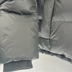 Coach short down puffer jacket black coat size XS NWT Photo 3