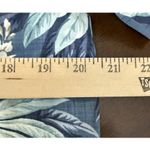 Tommy Bahama  Womens Small Blue Floral Silk Blouse Button Front Beach Tropical Photo 4