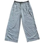 Athleta  white & black stripe wide-leg pants size 8 Photo 0