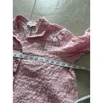 Habitat Shirt Womens Small Pink White Gingham Coastal Casual Preppy Beachy Photo 6