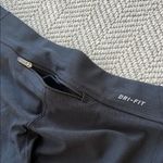 Nike  Black Cropped Leggings Photo 5