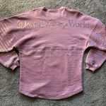 Disney Walt  World 50th Anniversary Sequined Spirit Jersey Pink Adult Photo 1