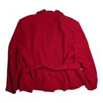 Evan Picone Vtg 1980s  Red Double Breasted Belted Classic Blazer Jacket 20W Photo 1