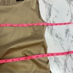 Piazza Sempione NWT  khaki ruched sheath dress tan Sz 38 Photo 3