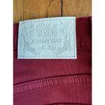 Johnny Was New  Marseille Baby Boot Jeans JW1011CN8 Size 26 Cranberry (B) Photo 10