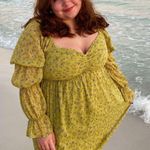 Wild Fable green floral sundress Photo 0