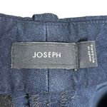 Joseph Gabardine Trousers Women’s Size XS Navy Cropped Straight Leg Mid Rise Photo 10