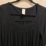 Free People We The Free Black Love Valley Long Sleeve Top Size XS Photo 3