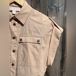 Michael Kors women’s beige Romper Shorts Tan Size XS Photo 2