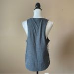 Adidas  | Gray Three Stripe Aeroready Primegreen  Gray Tank Top Sz L Photo 7