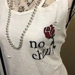 Electric Pink White Distressed Shirt 2X Photo 2