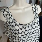 Ivanka Trump Black & White Patterned Tank Photo 2