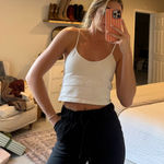 Lululemon  Drawstring Joggers Black Photo 1