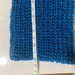 Beautiful Royal Blue Infinity Scarf with Shimmer Photo 8