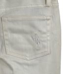 Ralph Lauren 380 Jean White Lacquered Stretch Embroidered Pony Size 29 New Photo 5