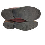 Clarks  Burgundy Chelsea Ankle Boots Women's Size 7.5‎ Western Maroon Pull On Photo 6