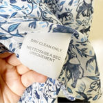 Joie  Long Sleeve Button Down‎ Monkey Elephant Cotton Silk Blend Size XS Photo 4