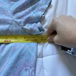 Vintage 90s Y2K Tail Golf Polo Short Sleeve Lilac Paisley Womens Size Small Blue Photo 5