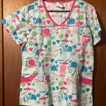 Uniform Advantage Ocean Scrub Top  Photo 0